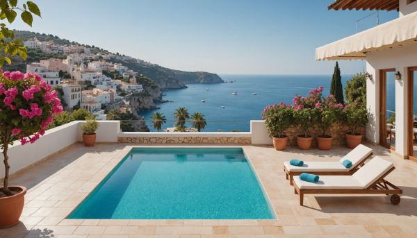 Le farniente au bord de l'eau dans un hôtel catalan