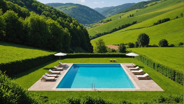 Découvrez collines iduki : un havre avec piscine au pays basque