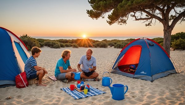 Où camper en famille près de montpellier et de la mer ?