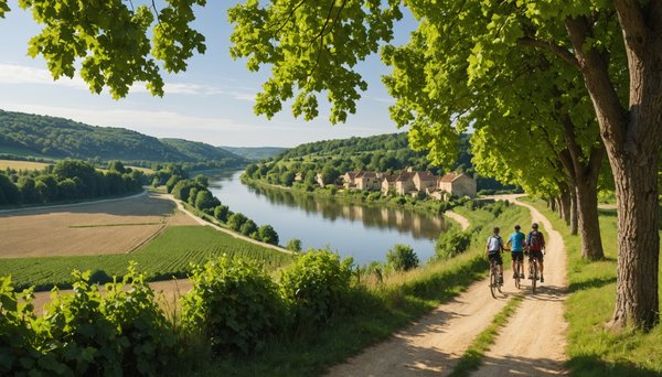 Week end nature autour de bergerac : idees balades et activites plein air